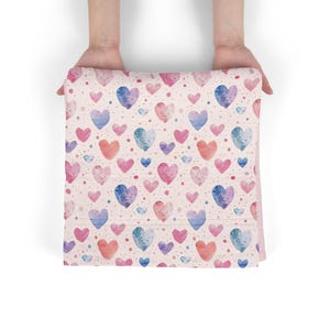 Pastel Heart Seamless Pattern, Cute Pastel Heart ,printable Repeat ...