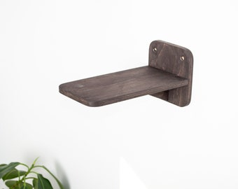 Cat Wall Steps - Modern Cat Furniture, Minimalistic design, Black Wood stairs.