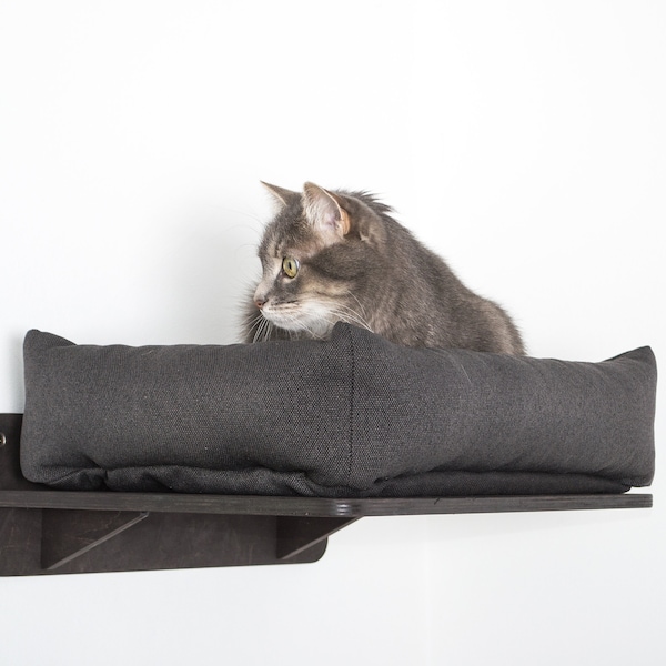 Cat wall bed, cat shelf, cat wall shelves, cat pillow, cat perch, modern cat furniture, wall-mounted cat furniture, cat furniture for wall