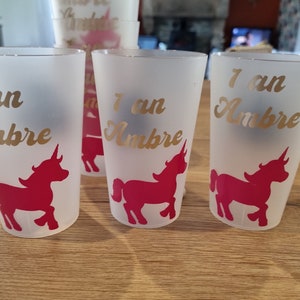 Bicchieri di plastica personalizzati