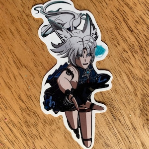 Honkai Star Rail Feixiao Terrasplit Ultimate Attack Move Laminated Vinyl Sticker