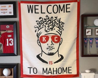 Welcome to Mahome Banner, Chiefs Patrick Mahomes Fun