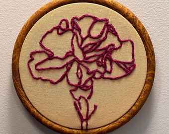 Delilah - Flower Embroidery