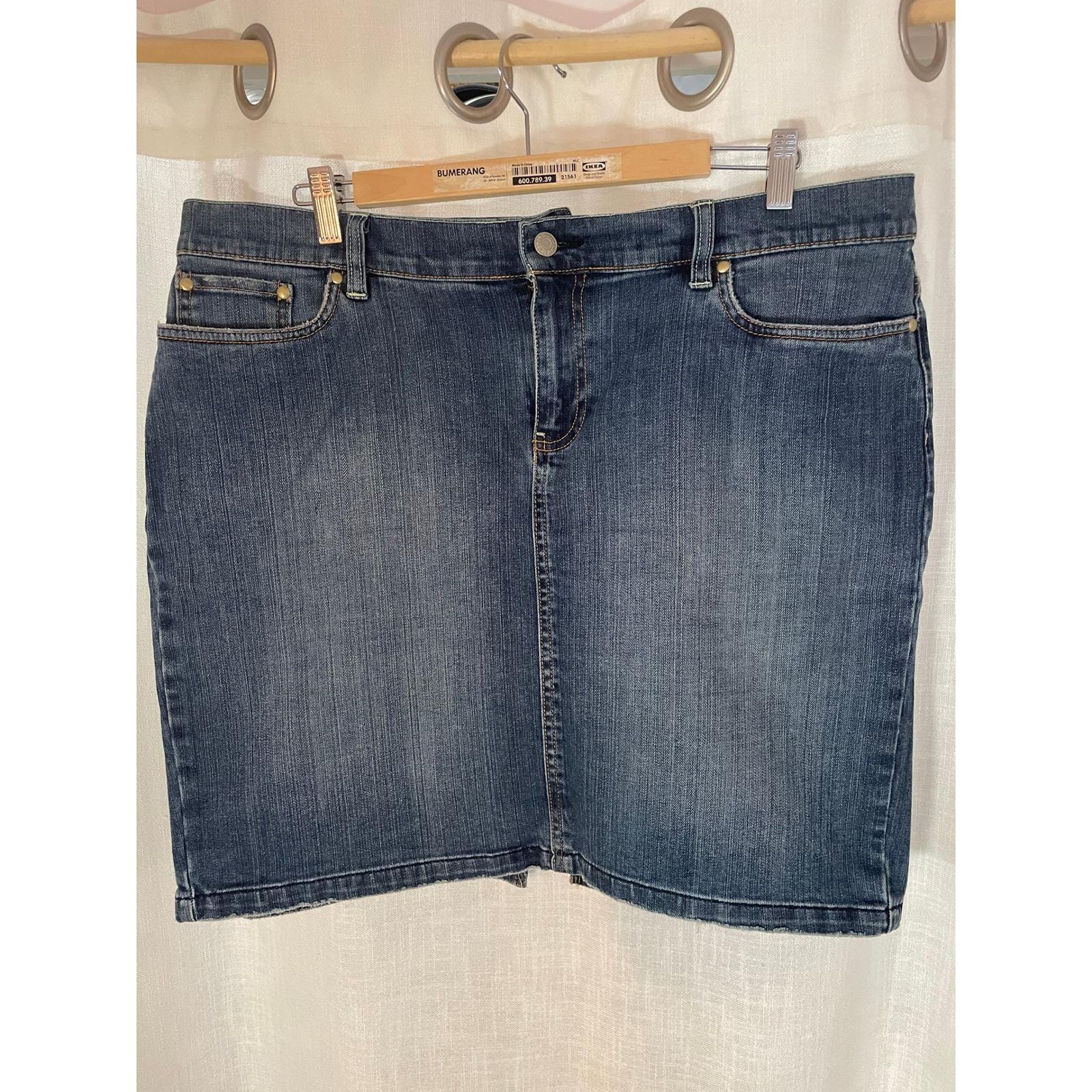 Vintage Jean Skirt - Main Image