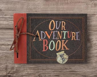 Our Adventure Book: DIY Scrapbook Photo Album (10x7 in)