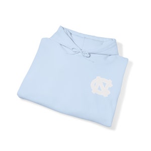 North Carolina UNC Tarheels Tar Heel Born Hoodie with North Carolina Arm Logo and Front Logo image 9