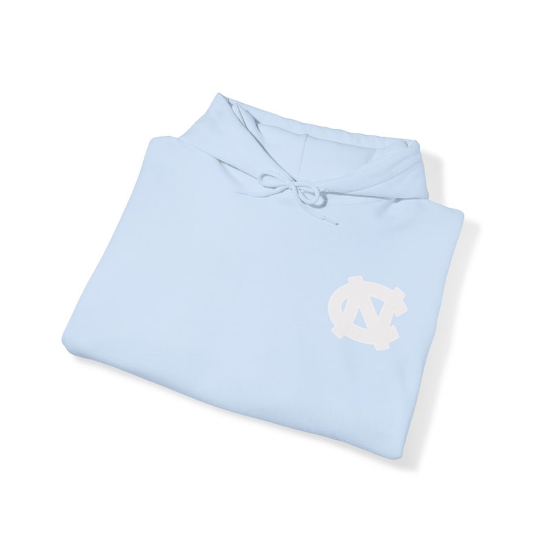 North Carolina UNC Tarheels Tar Heel Born Hoodie with North Carolina Arm Logo and Front Logo image 9