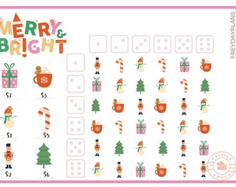 Printable Roll the Dice Savings Challenge