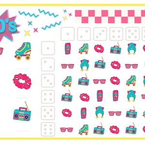 Printable Roll the Dice Savings Challenge