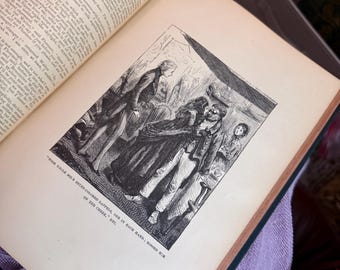Antique Charles Dickens Book Set – Collier's 1890s Gilt Hardcovers