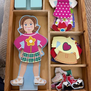 magnetic dress up dolls 2000s Amazon.com: Magnetic Dress Up Dolls, Magnetic Doll Dress Up Kits Magnetic Paper Dolls Pretend Play Set for Girls Ages 4 Years and Up Kids Travel Activities Road Trip Car Ride Interactive Learning