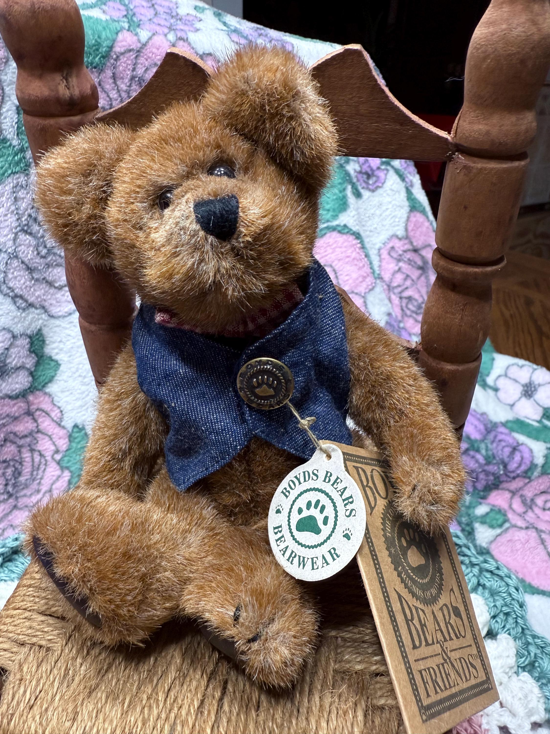 Boyds Bears & Friends “bearwear” Teddy Bear (9”) – With Tags - Etsy