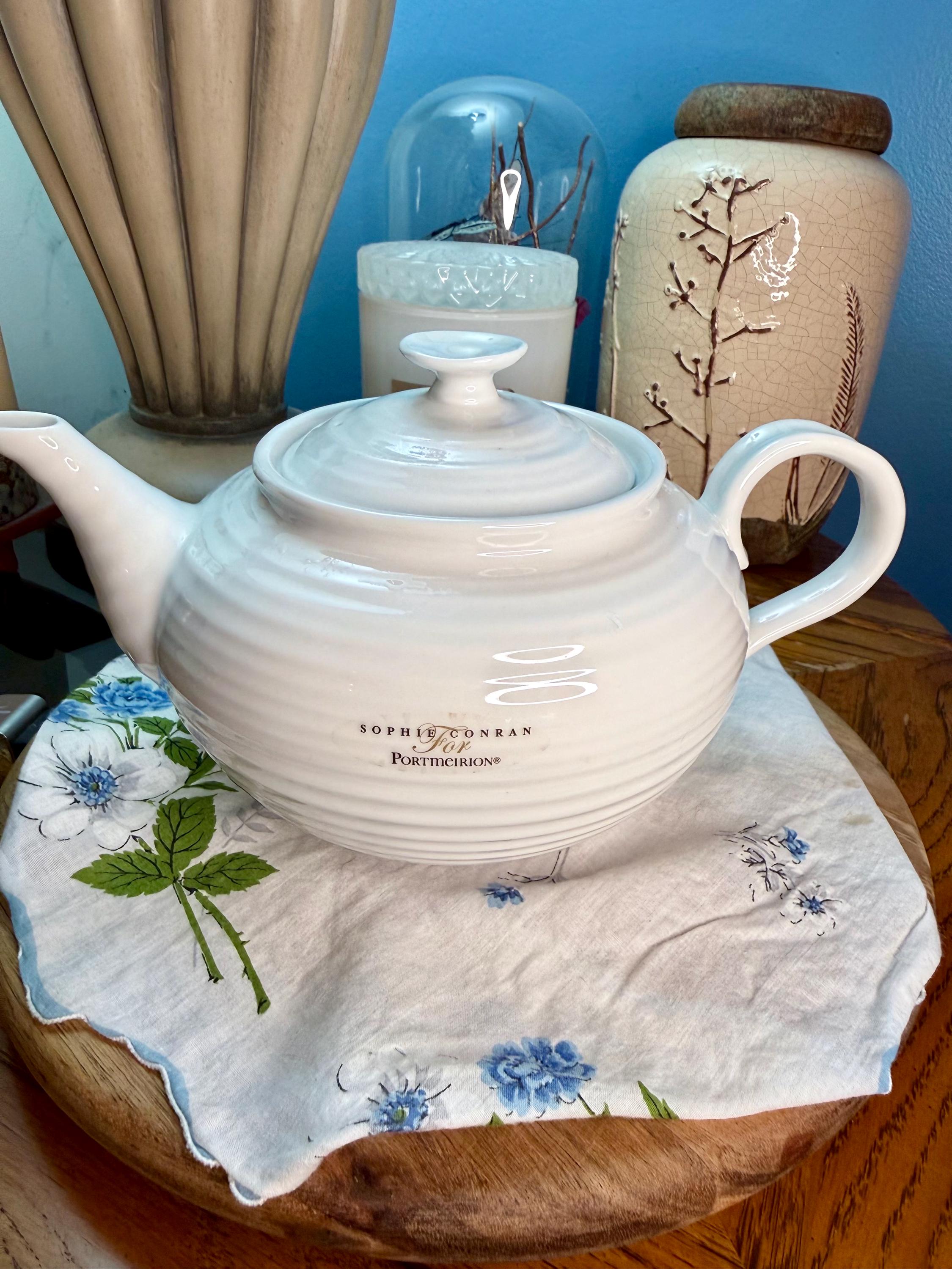 Portmeirion Teapot - Etsy