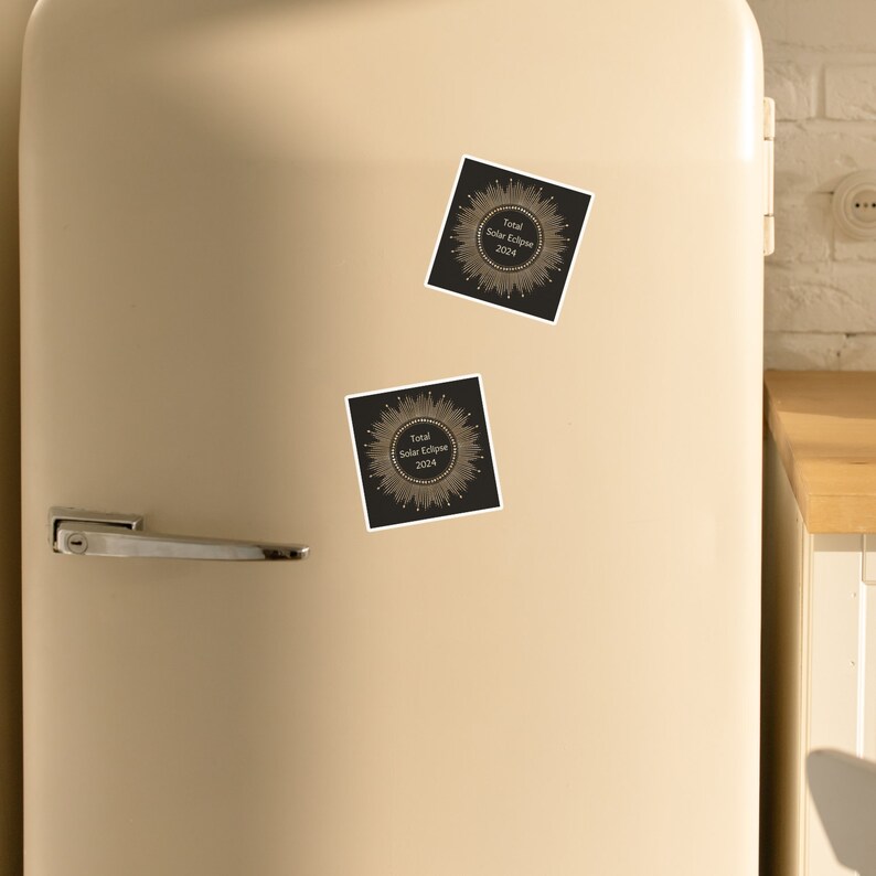 Eclipse Party Favor, Total Solar Eclipse 2025, Fridge Lunar