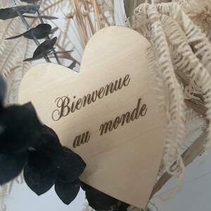 Carte de bienvenue / naissance bebe