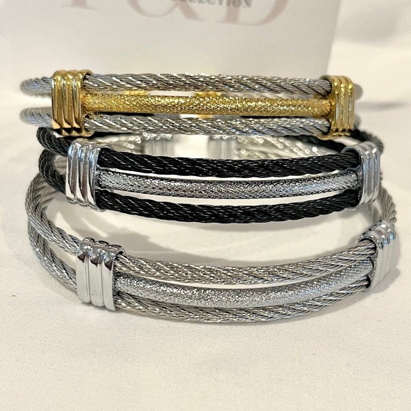 farfetch cable tie bracelet