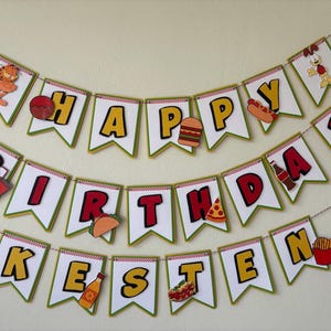 Garfield Birthday Banner / Garfield Party Decor / Garfield Happy Birthday Sign / Garfield Themed Birthday Decor / Garfield Party Supplies