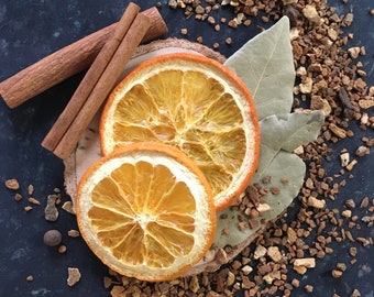 Orange Spice Simmer Pot Blend, Mini Simmer Pot, Small Stovetop Potpourri, Warm Autumn Spice Blend, Citrus Stovetop Aromatic, Fall Simmer Pot