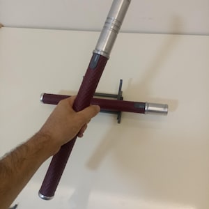Daredevil Inspired Baton Clubs 3D Printed and Painted