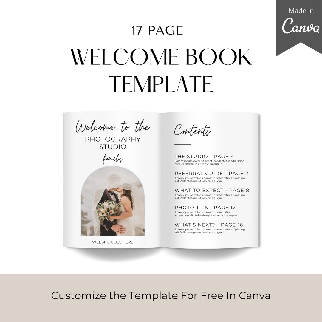 Photography Welcome Guide.pdf Welcome Guide for Photography Studios - Etsy