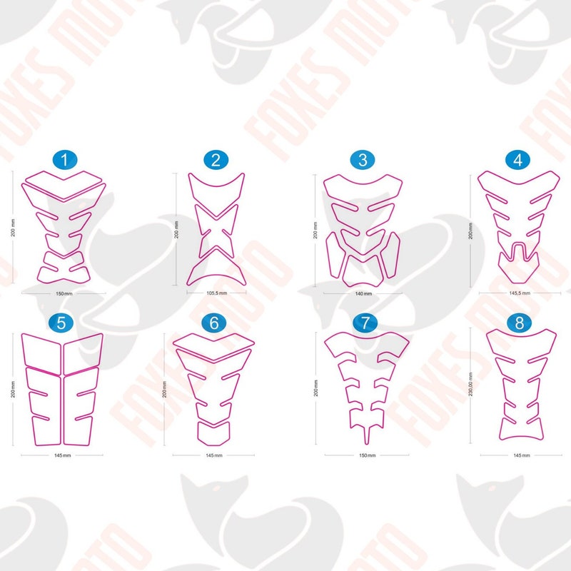 Yamaha Tanks Pads - Etsy