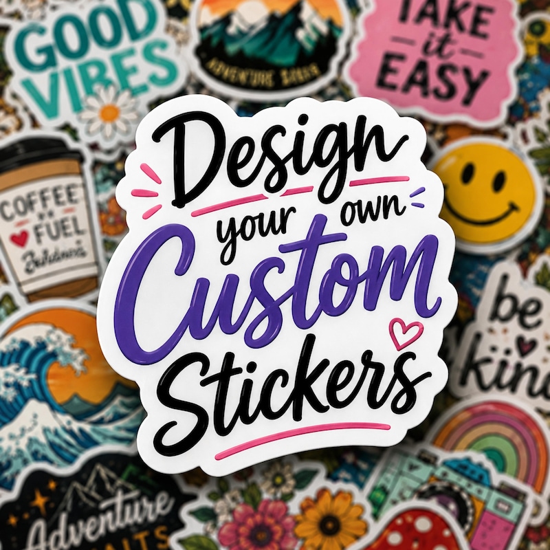 Minimum Custom No Minimum Custom Stickers - Etsy