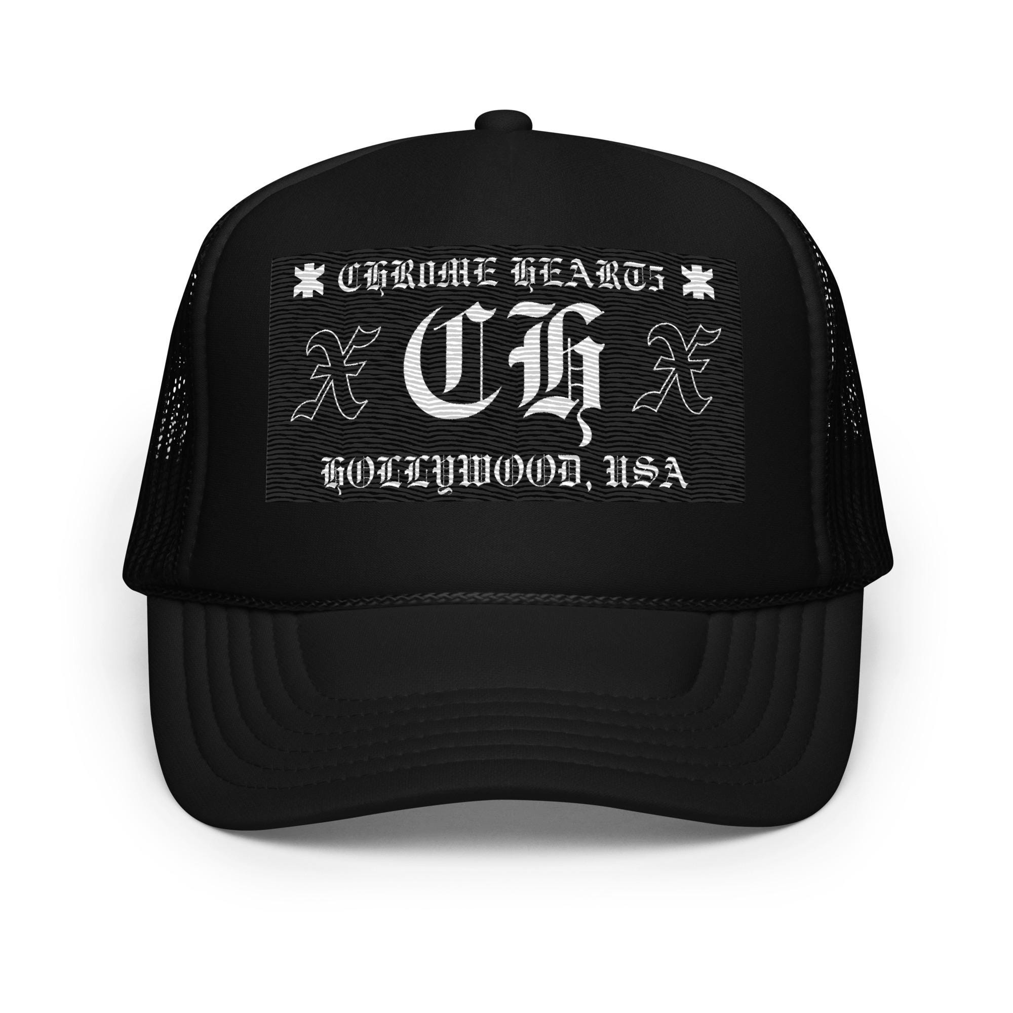 Chrome Hearts Ch Trucker Hat - Etsy Hong Kong