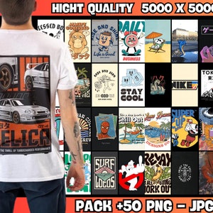 50+ Urban Design - premium casual style design packages, modern t-shirt design package, pop culture, urban clothing, t-shirt print design."