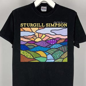 Vintage T-shirt Sturgill Simpson: High Top Mountain, Cuttin&#39; Grass