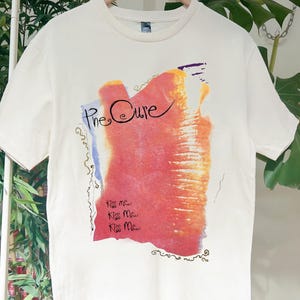 80s The Cure Kiss Me Tシャツ SMITHS CULT Vintage 1980s the Cure Kiss Me T-shirt (medium) - Etsy