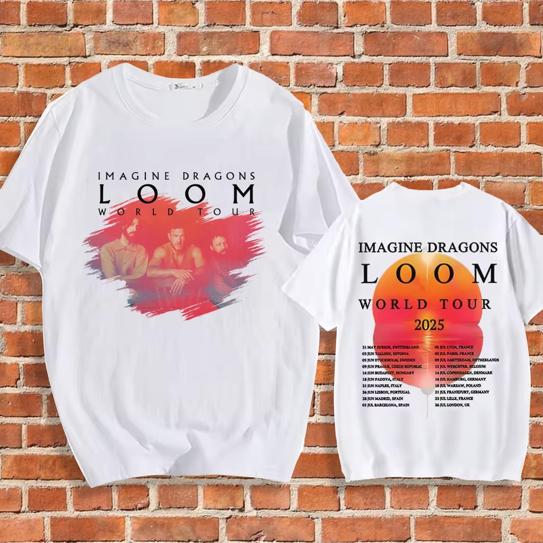 BE:FIRST WORLD Tour2025 TシャツS Imagine Dragons Loom World Tour 2025 Tshirt, Imagine Dragons
