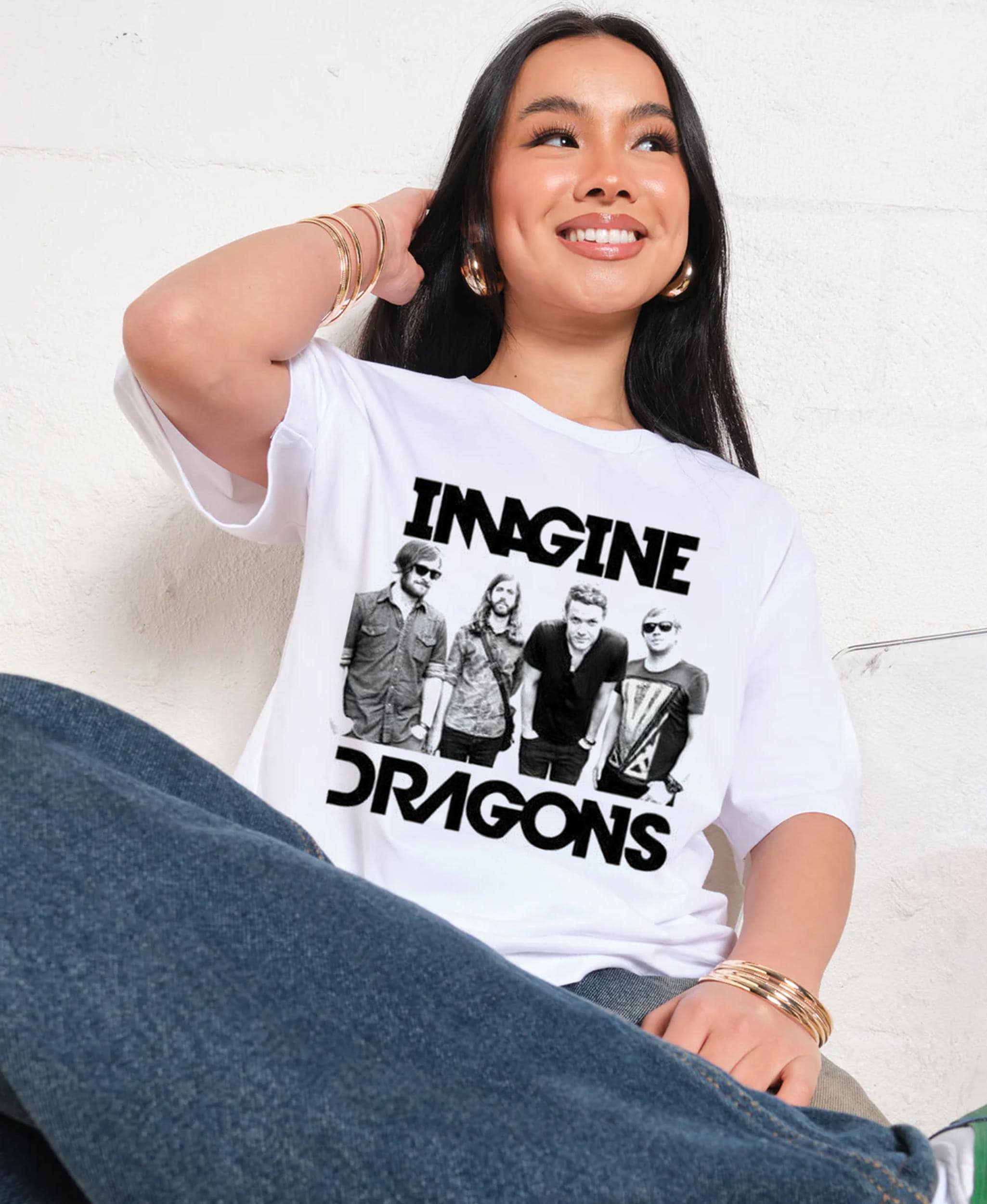 Loom Imagine Dragons Arco Oficial De Imagine Dragons Loom Camiseta