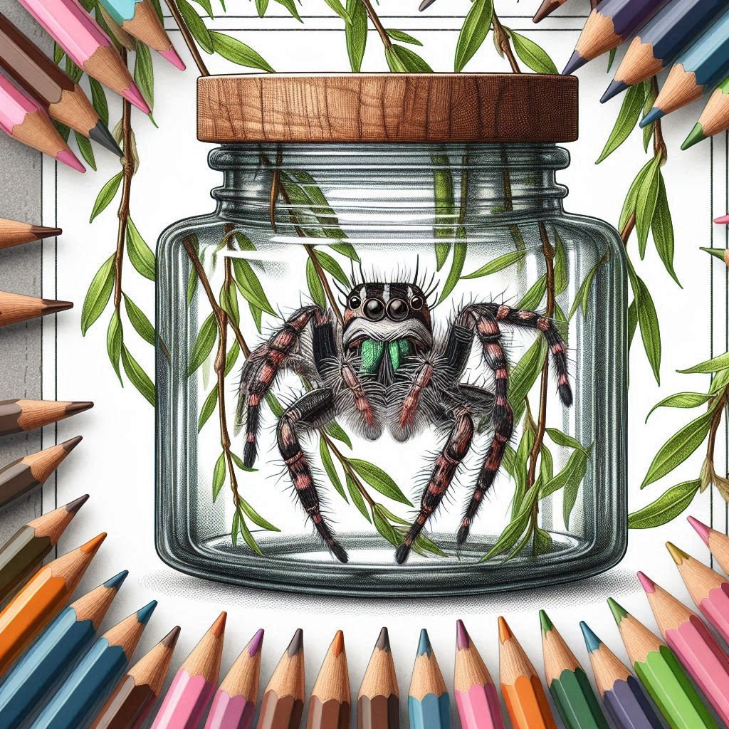 Spinnen Spielzeug Kinder Holz Handwerk Spielzeug Für Kinder Lernen \u0026... –  Vicedeal Kuscheltier Spinne, image size:1024x1024