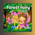 Forest Fairy Bold & Easy Coloring Book | 45 Pages | Coco Wyo Style | Cozy and Cute | PDF + PNG | Digital Download | Printable Coloring product logo