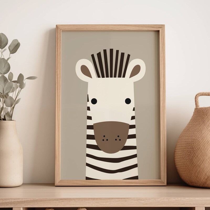 Picture of Zebra Nursery - Etsy