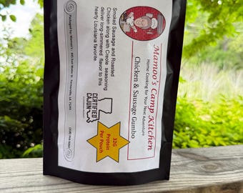 Chicken and Sausage Gumbo Freeze Dried