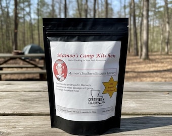 Mamoo's Southern Biscuits & Gravy, MRE, Emergency Meals, Hunting, Overlanding, Hiking