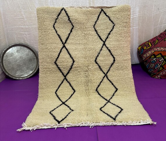 MOROCCAN HALLWAY RUG ;Handmade runner carpet ;Custom Runner rug;narrow morrocan rug ;Pink Berber rug;Beni ourain rug;Genuine wool rug