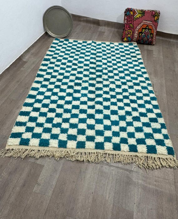 Traditional Moroccan carpet... every stitch has a story, and every color has a spirit from the depths of heritage.