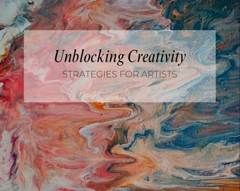 Unblocking Creativity Strategies For Artists - eBook Sell-Development Art Journal