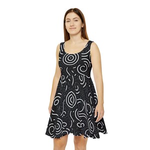 Celestial Swirl Women&#39;s Skater Dress (AOP)