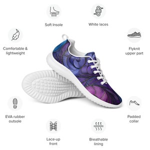 Nouveau Swirls - Damen Premium Sportschuhe