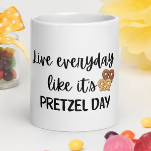 Mug for Pretzel Day Enthusiasts - Office Essential