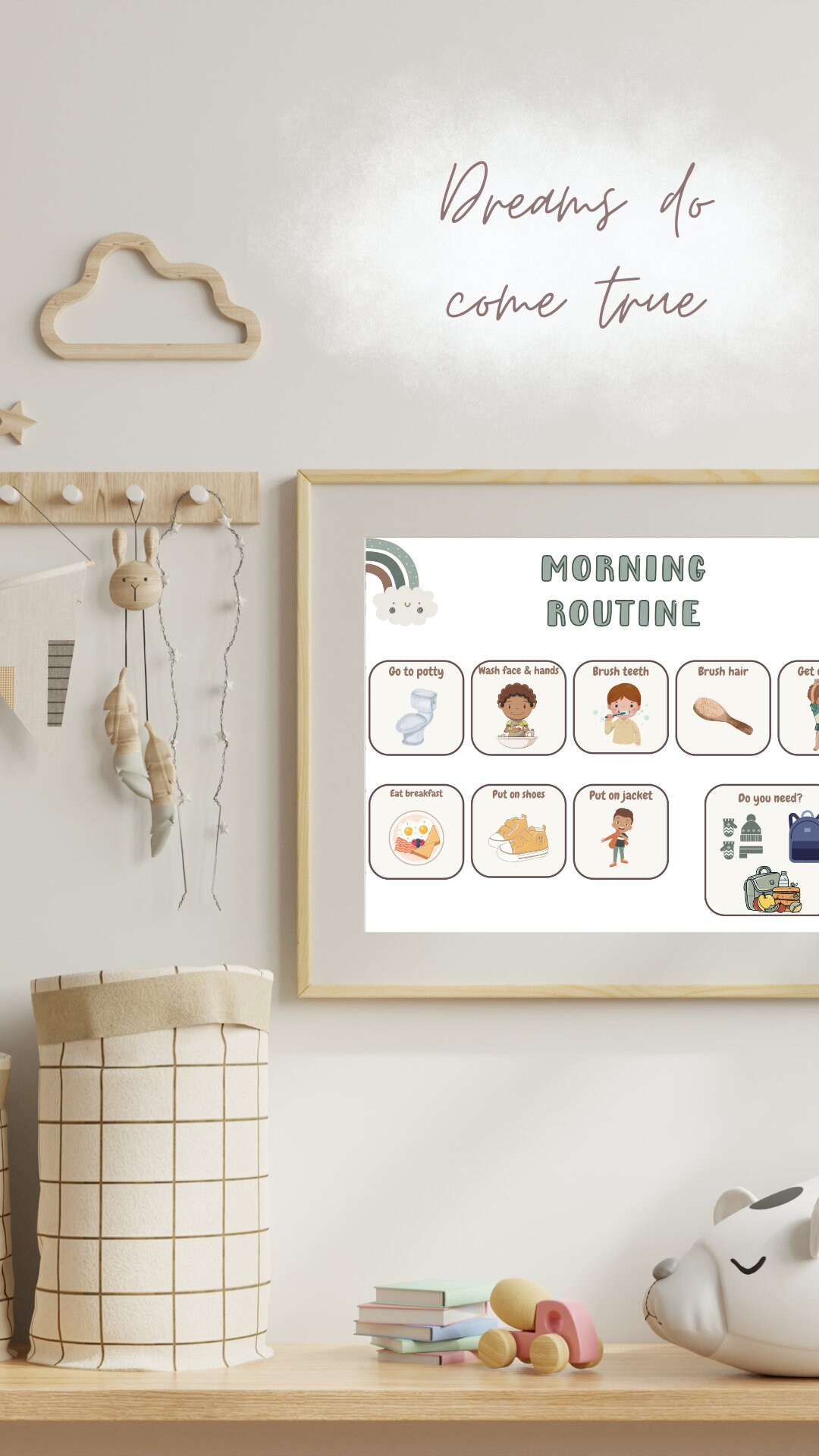 Kids Routine Bundle in Seafoam Green | Parenting Tool - Etsy