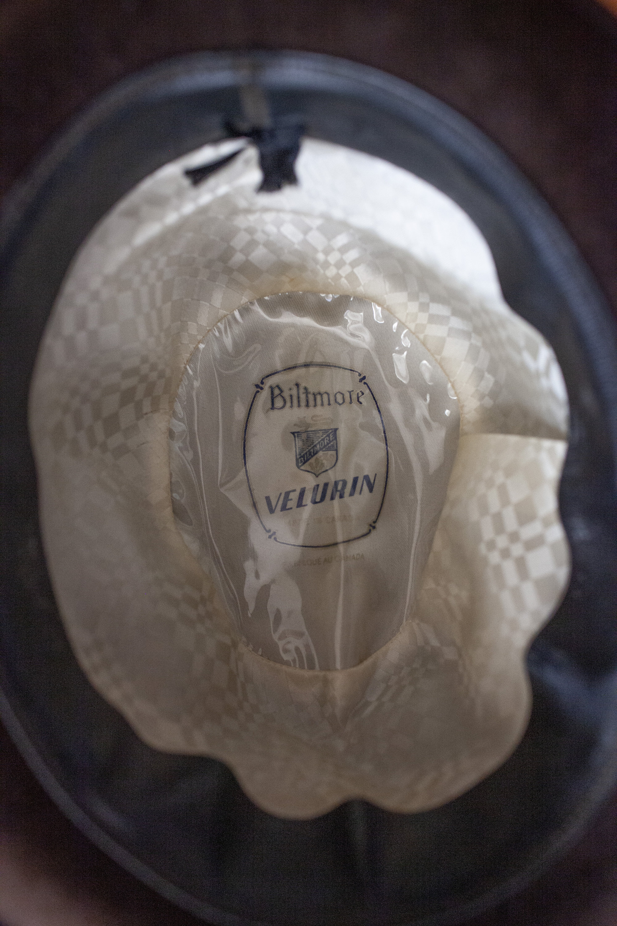 Vintage 1960s Biltmore Velurin Fedora Brown Felt/fur Size Medium 7 7 1/ ...