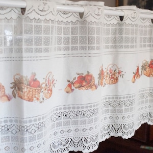 French Filet Lace Curtains - Etsy