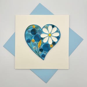 Tarjeta de San Valentín hecha a mano - Nota de amor personalizada para él o ella - Regalo romántico personalizable - Tarjeta de felicitación única