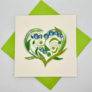 Tarjeta de San Valentín hecha a mano - Nota de amor personalizada para él o ella - Regalo romántico personalizable - Tarjeta de felicitación única