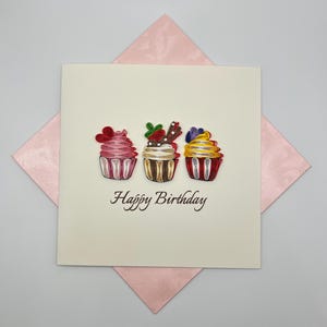 Biglietto d'auguri fatto a mano - Design unico di buon compleanno - Biglietto d'auguri personalizzato per occasioni speciali