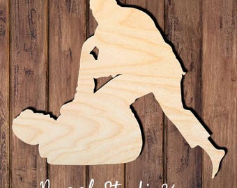 Jui Jitsu 012DS Wood cut out |Personalized | Laser cut | Home Decor | Gift |Crafts |DIY |Unfinished Wood |Many Sizes Available.